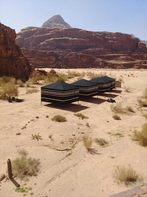 Aerial view - Salma Camp (Wadi Rum)