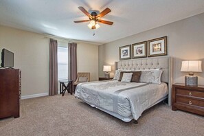 5 bedrooms, iron/ironing board, WiFi, bed sheets