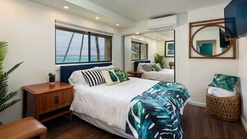 3 bedrooms, iron/ironing board, travel cot, WiFi