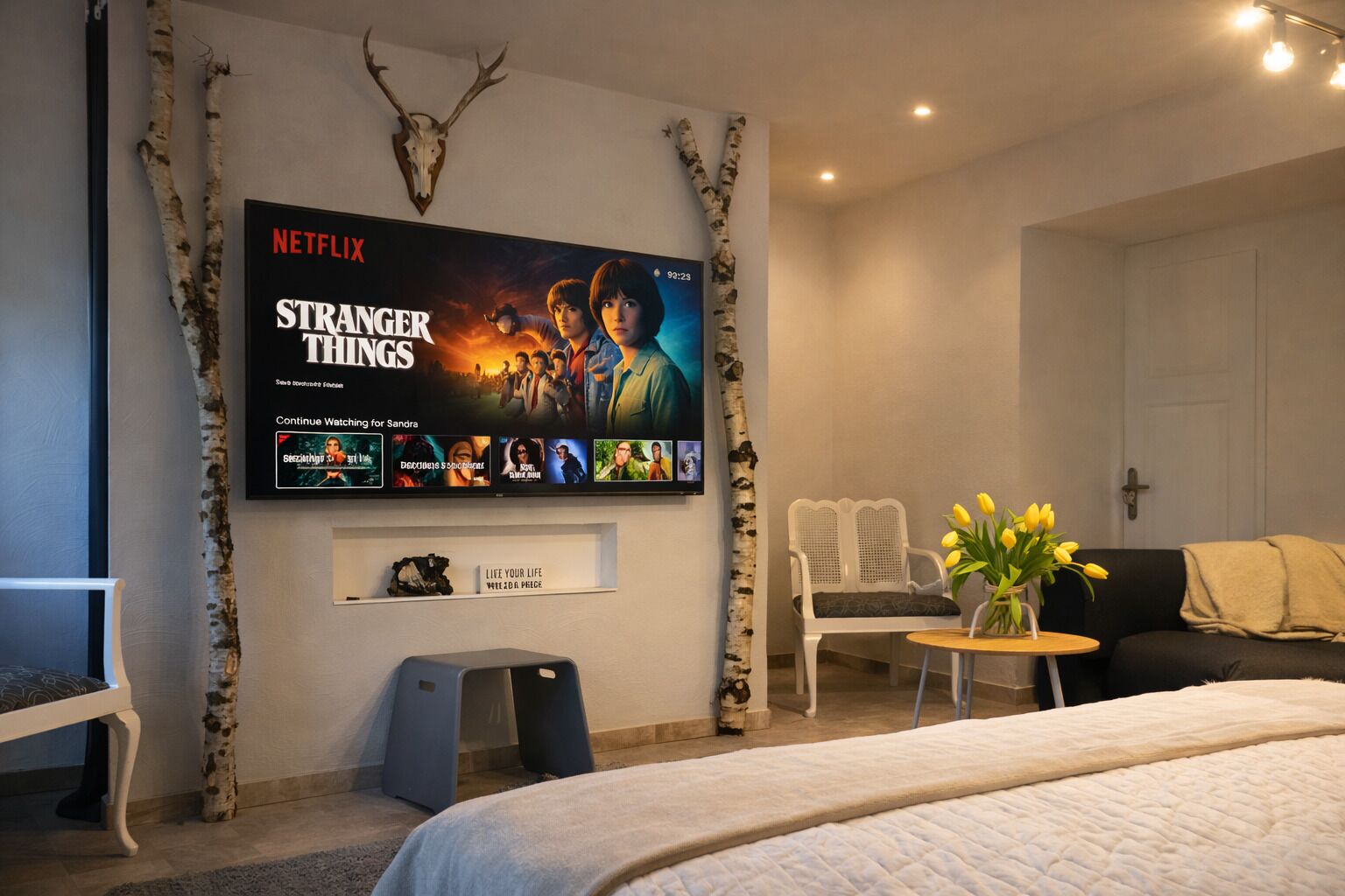 3 bedrooms, iron/ironing board, free WiFi, bed sheets