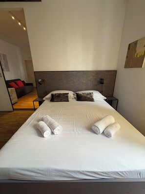 1 bedroom, iron/ironing board, travel crib, free WiFi