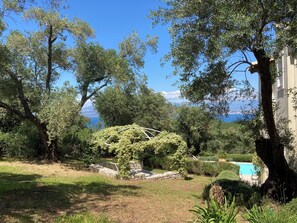 Alberca al aire libre y alberca climatizada