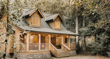 Glacier Quellen Cabin # 89 - Cedar und Log Cabin! In der Nähe von Ski- und Wander!