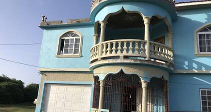 Un lugar de tranquilidad donde el mar Caribe es su patio trasero