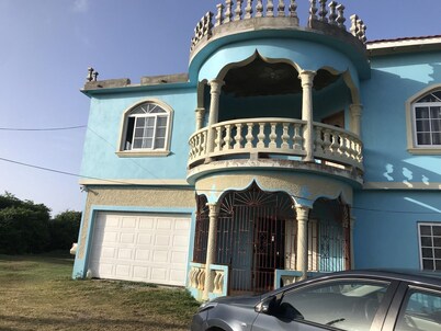 Un lugar de tranquilidad donde el mar Caribe es su patio trasero