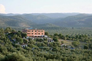 منظر من الجو على ارتفاع عالٍ