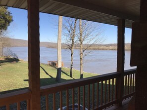 Property grounds - A full Moon night, the entire River transforms to ‘Moon River" (Cannelton)