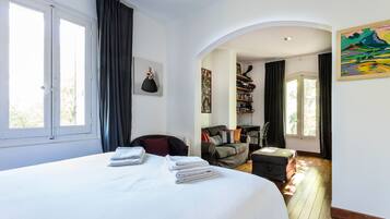 3 chambres, fer et planche Ă  repasser, Wi-Fi gratuit, draps fournis