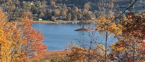 Vue depuis l’hébergement