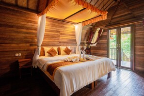 Deluxe Double or Twin Room | In-room safe, desk, free WiFi, bed sheets - Bali Sesandan Garden (Selemadeg)