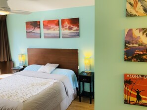 1 chambre, fer et planche à repasser, Wi-Fi, draps fournis