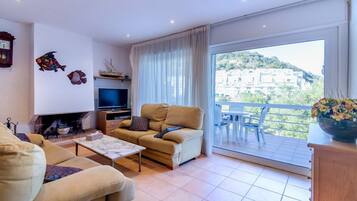 Een televisie en een dvd-speler