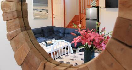 LOVELY 1BD, 1BT Studio takapihalla ja BBQ