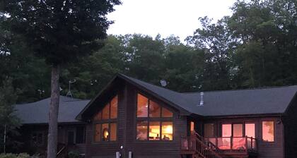 Casa de lujo en la playa del lago Michigamme