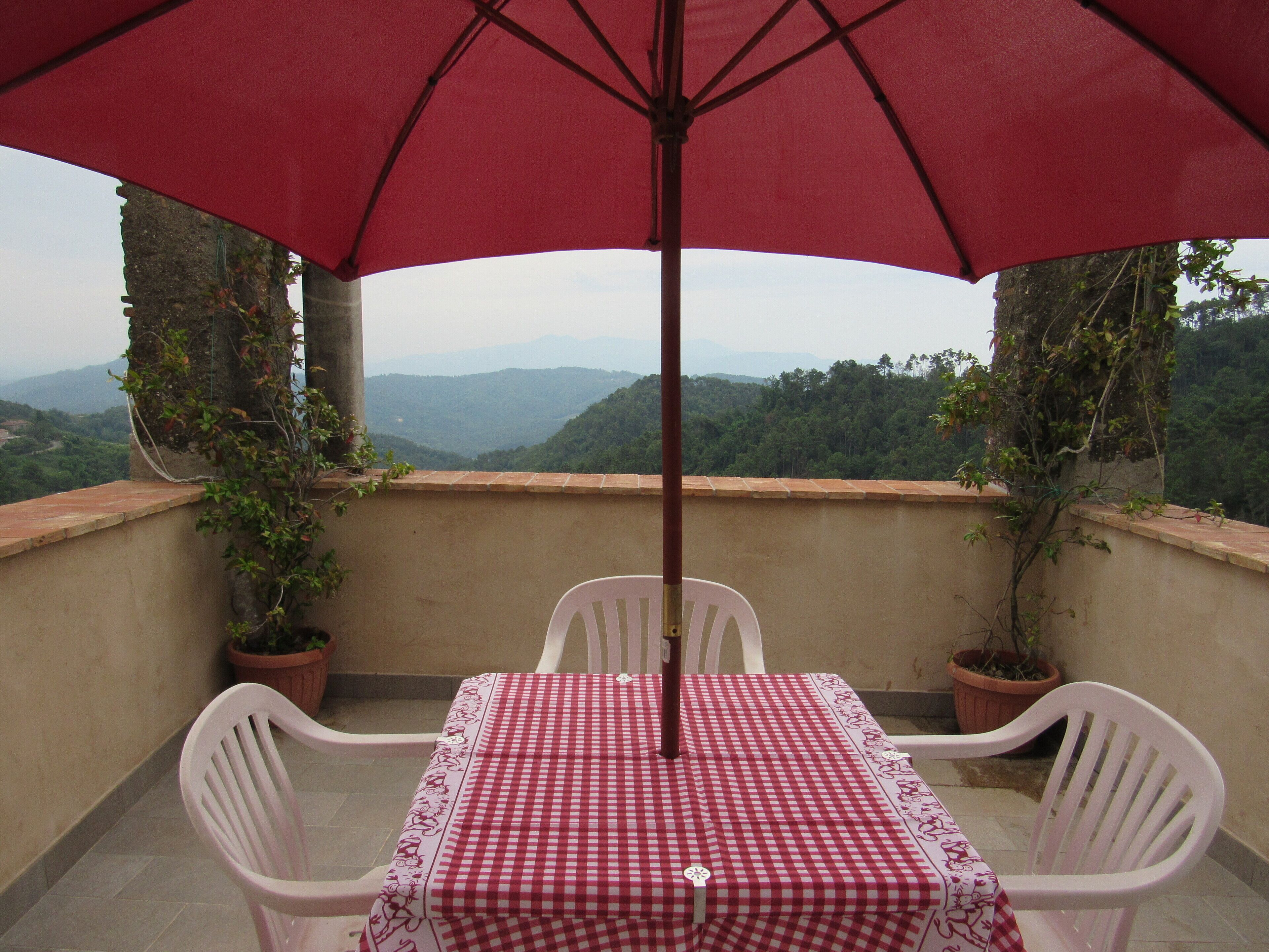 In a small village in Tuscany, near Lucca and the sea