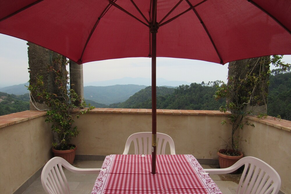 In a small village in Tuscany, near Lucca and the sea