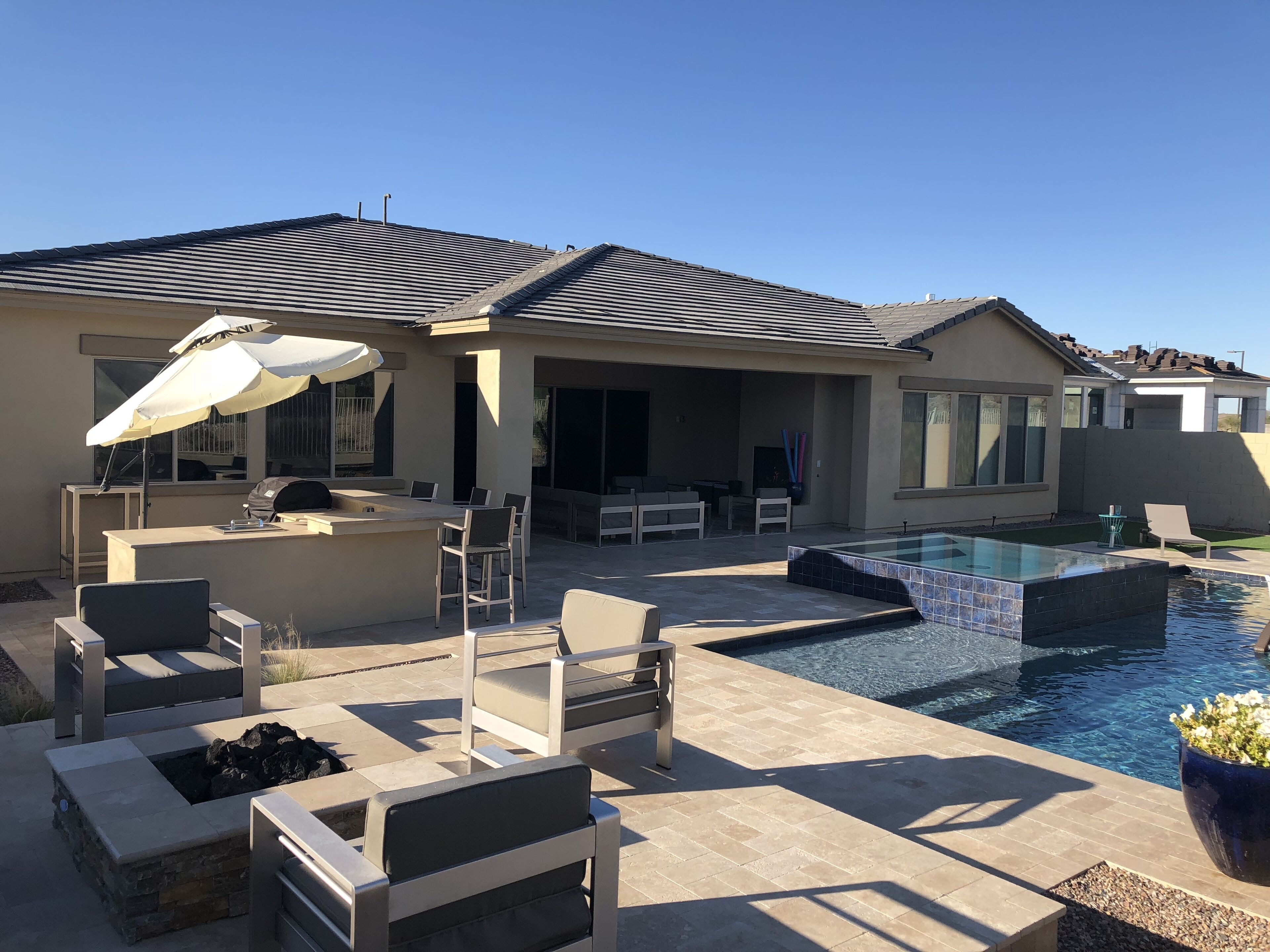 Desert oasis on golf course in Estrella Mountain Ranch—Goodyear
