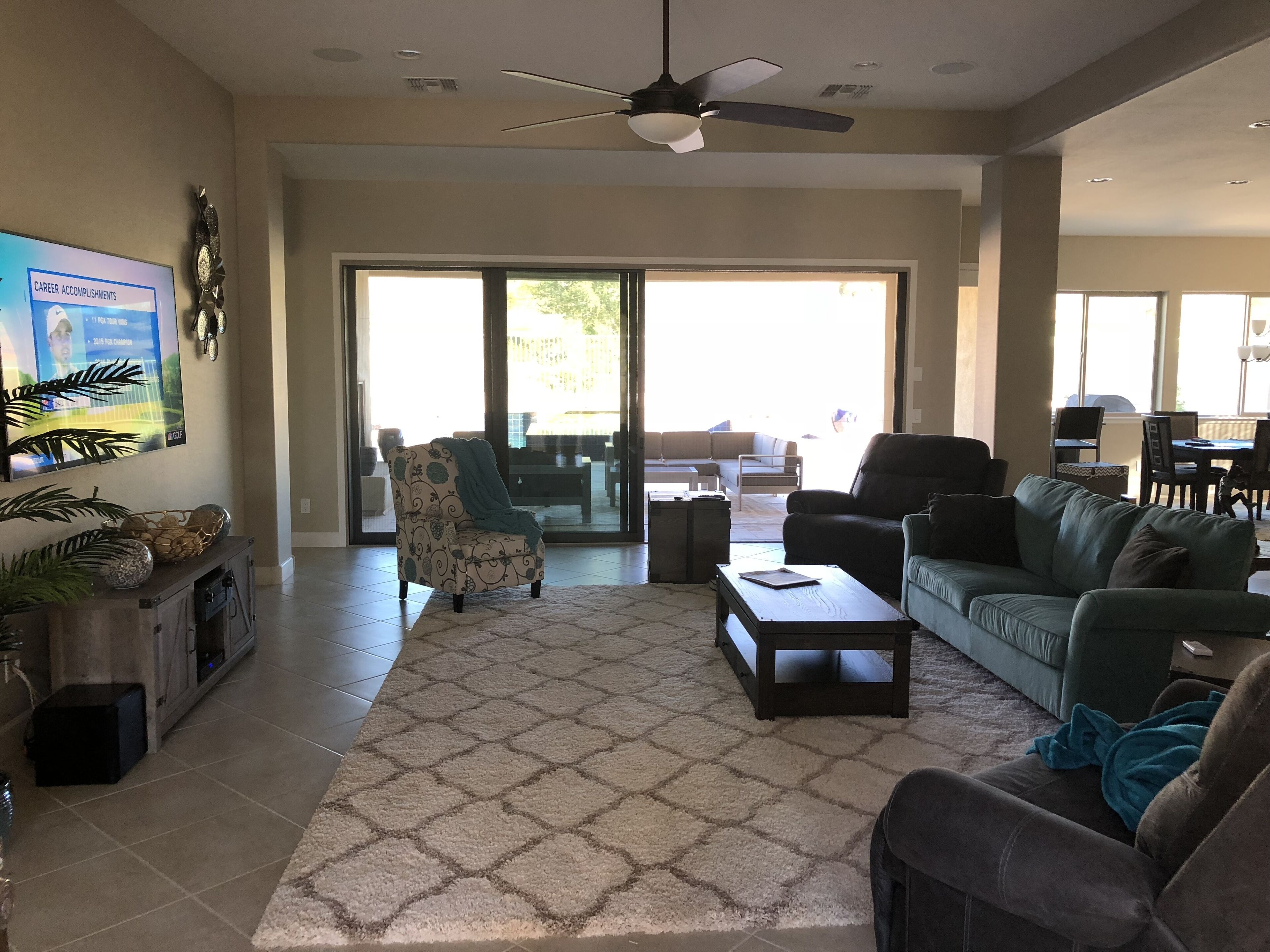 Desert oasis on golf course in Estrella Mountain Ranch—Goodyear