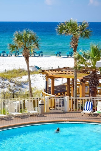 Destin #1 Beachfront Resort. STEPS to beach. Gorgeous Gulf views. 5 pools. Lux