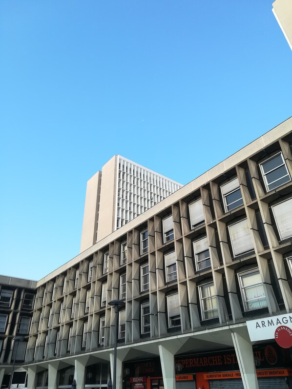 Overnatningsstedets facade