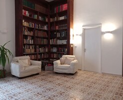 Sala de estar en el lobby