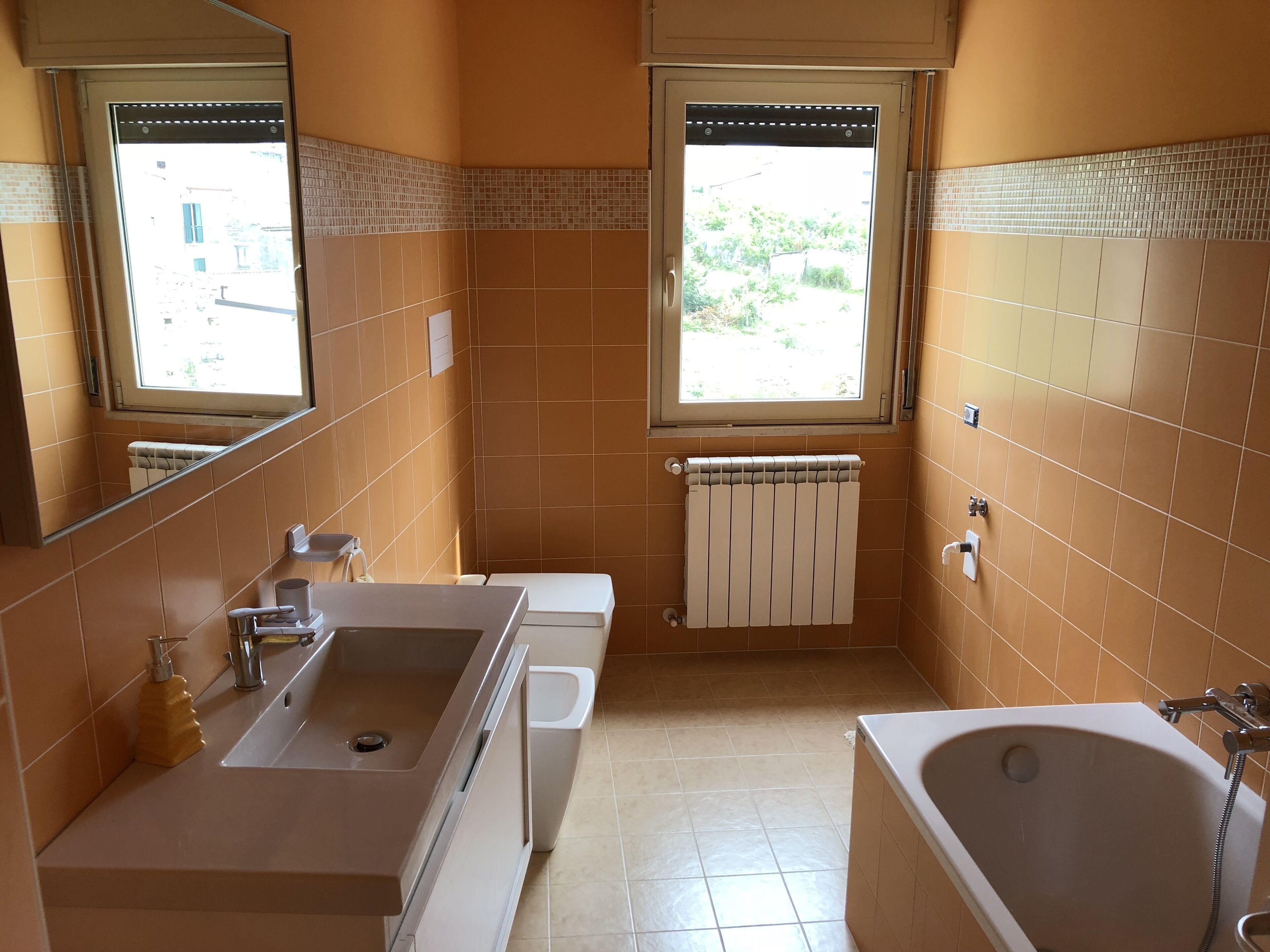 Comfortable apartment in the center of the village with a magnificent garden for relaxation