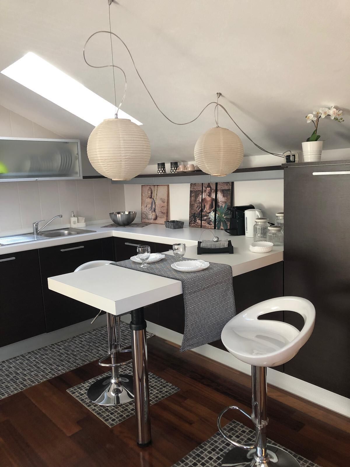 Kühlschrank, Ofen, Herdplatte, Geschirrspüler