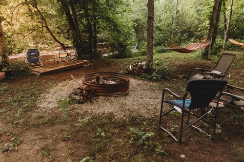 Stargazing the MI Sky and Glamp camping!