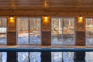 Piscine couverte, piscine chauffée