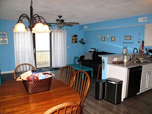 Smart TV, DVD player - Beachfront Vacation - Just Steps From The Ocean With Private Balcony (Carolina Beach)