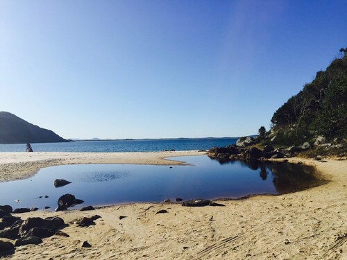 Zaemar Garden a private beach retreat,100m Rec Club & Wallis Lake boat ramp