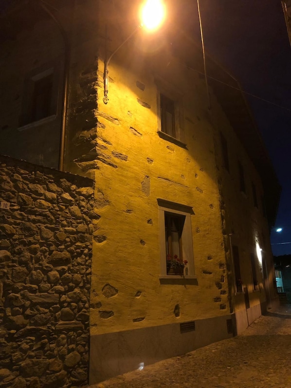 Front of property – evening/night