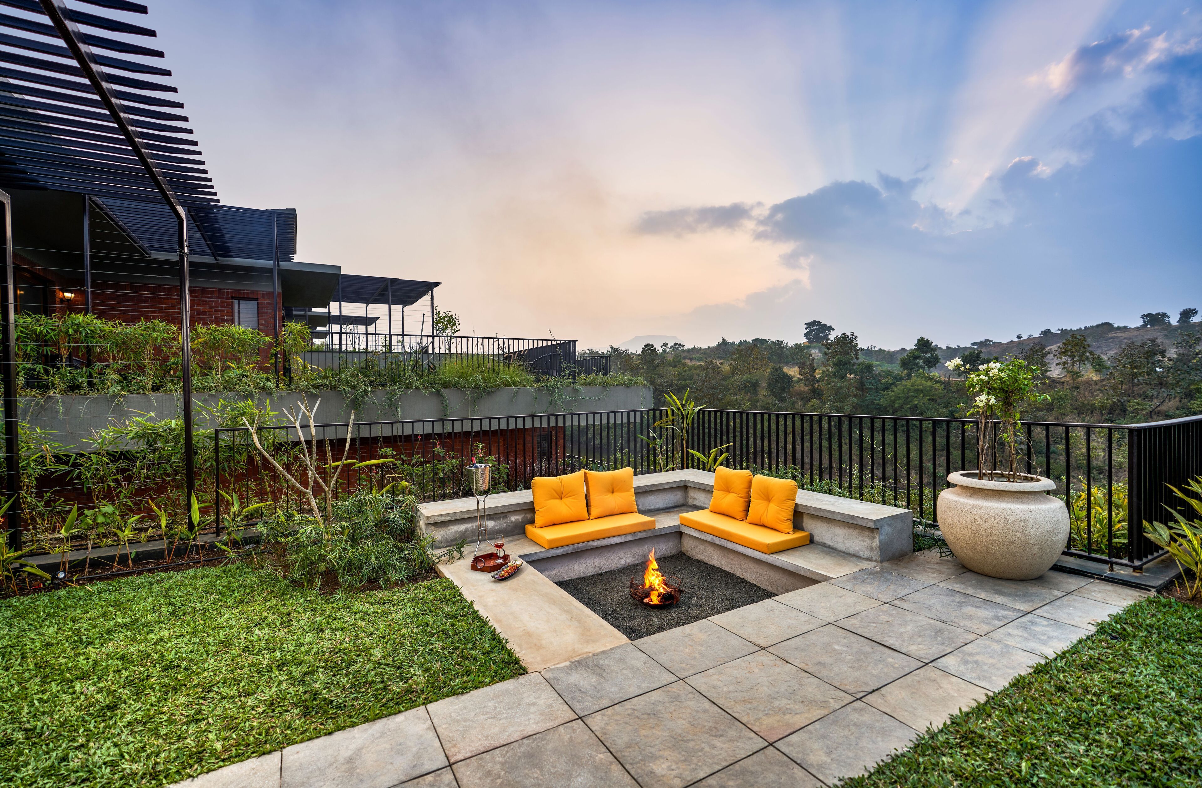 Quang cảnh nhìn từ nơi lưu trú