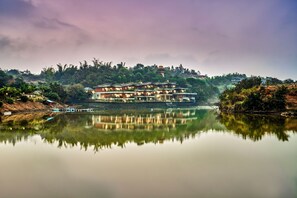 Uitzicht vanuit accommodatie