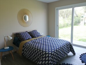 6 soverom, strykejern/-brett, reiseseng for barn og wi-fi (inkludert)