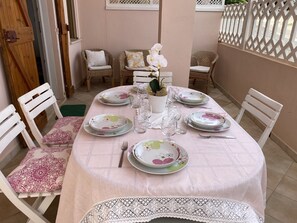 Restauration en plein air