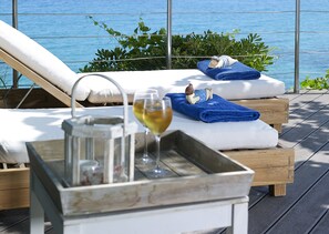 Waterfront Villa with Private Pool | Terrace/patio - Paradisso Beach Villas (Zakynthos)