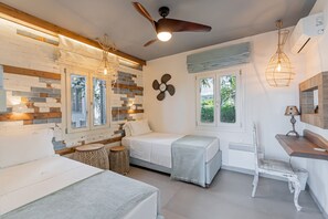 Premium bedding, down duvets, in-room safe, individually decorated