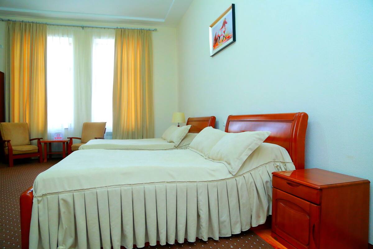 Standard Twin Room | In-room safe, desk, iron/ironing board, free WiFi