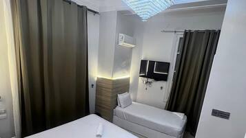 1 quarto, roupas de cama premium, edredons de pluma