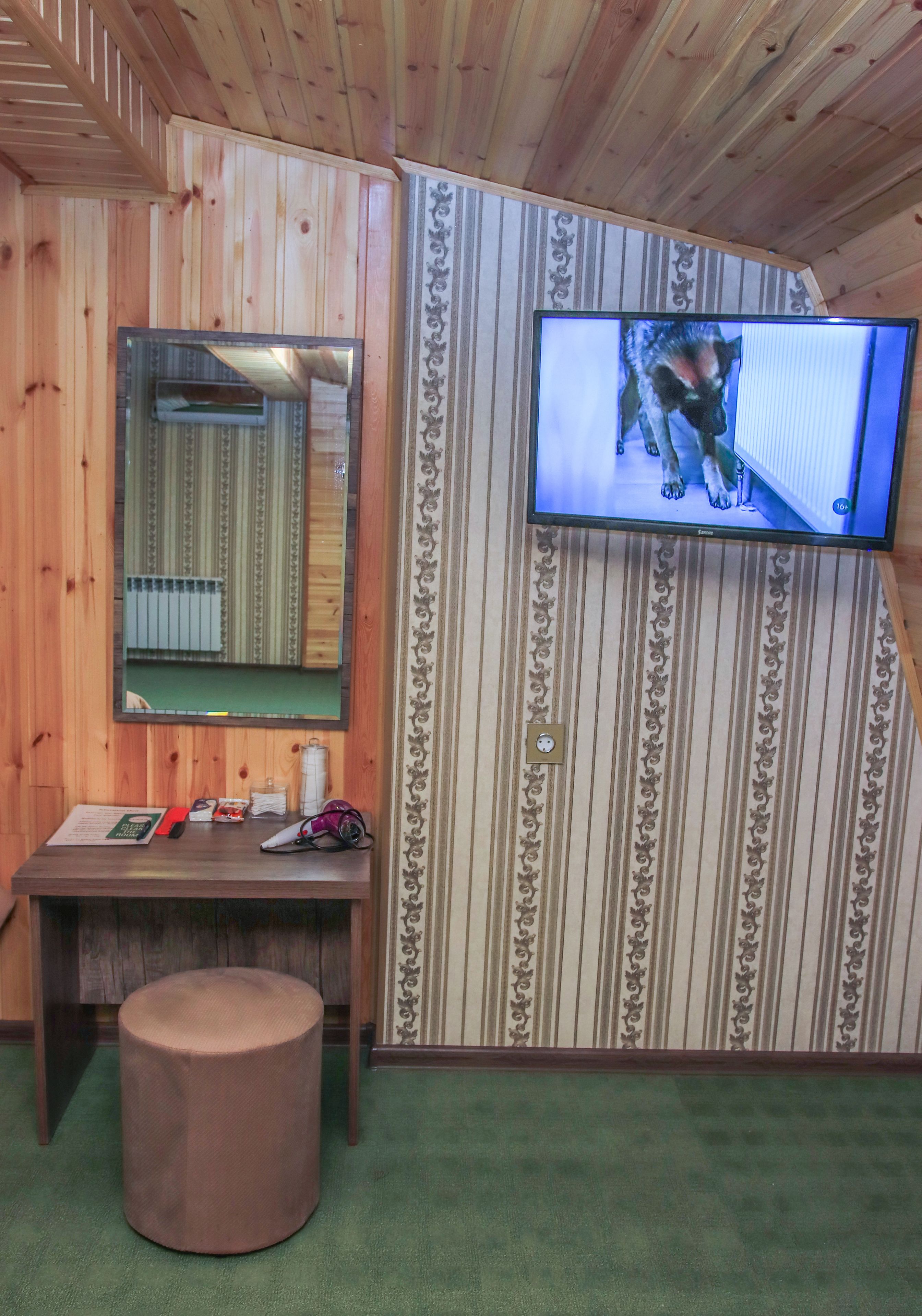 Double or Twin Room, Private Bathroom (#704) | In-room safe, desk, soundproofing, iron/ironing board