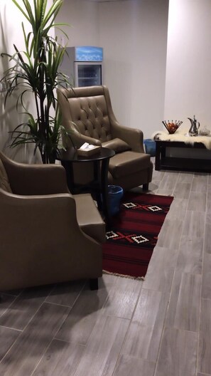 Sala de estar en el lobby