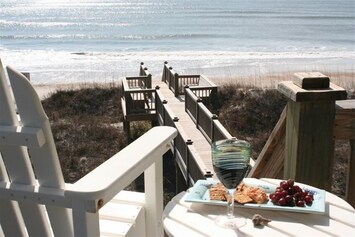 Back Porch view of the Ocean from the 3rd level deck