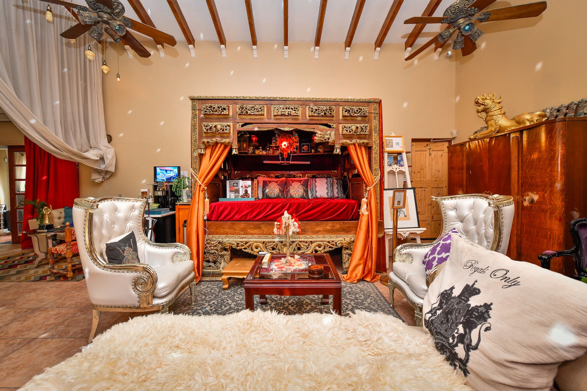 Sala de estar en el lobby