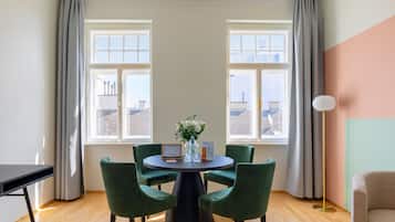 Appartement, 1 chambre | Coin séjour