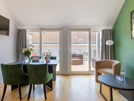 1 habitación y colchones con efecto memoria