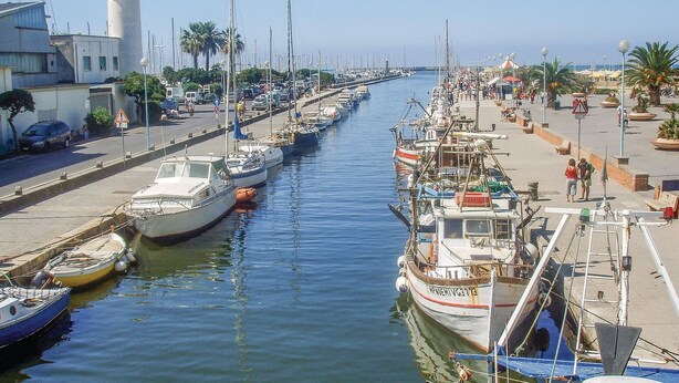 A marina with boats docked along a waterfront promenade. - Awesome home in Massarosa -LU- (Massarosa -LU-)