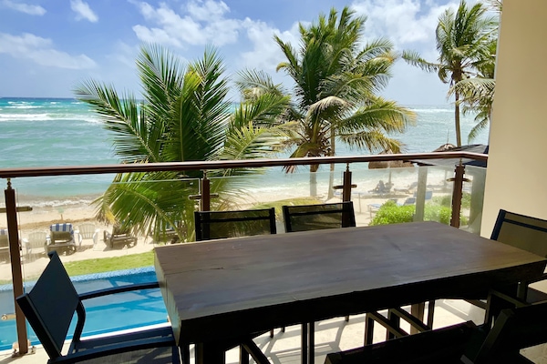 View from the balcony.