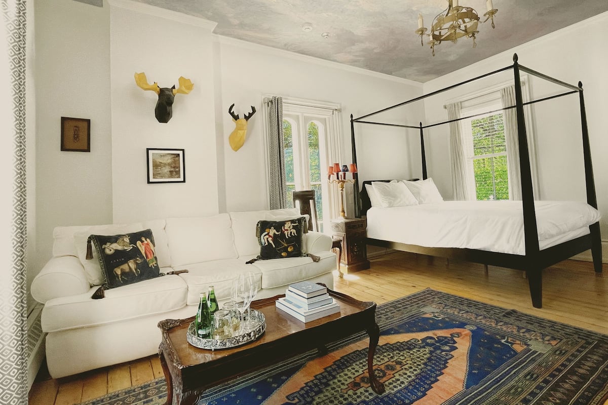 Signature-Zimmer, 1 Queen-Bett und Schlafsofa, Nichtraucher, Gartenblick