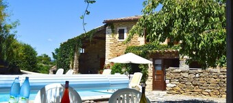Stunning Farmhouse i Provence med privat basseng i Salazac